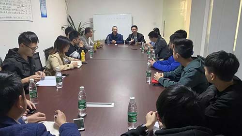 威可利攜手正峰電子深度交流，促進合作